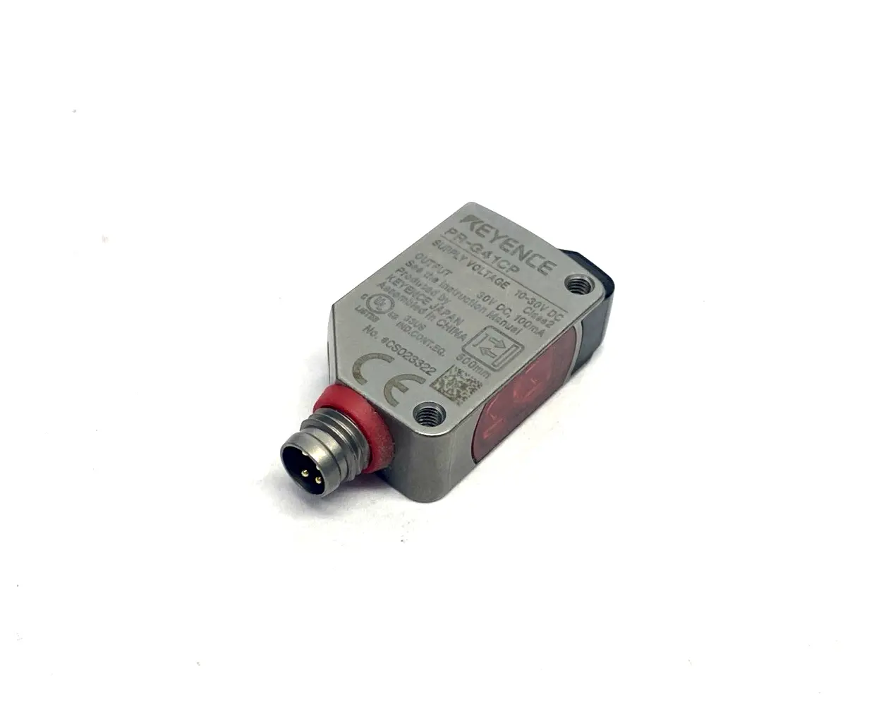 PR-G41CP | Keyence  Rectangular Diffuse Reflective Photoelectric Sensor - Used