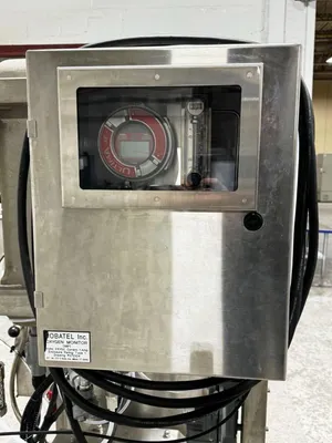 Rousselet Robatel RC-40 VXKSAR gas-tight perforate basket centrifuge, Hastelloy C-22.