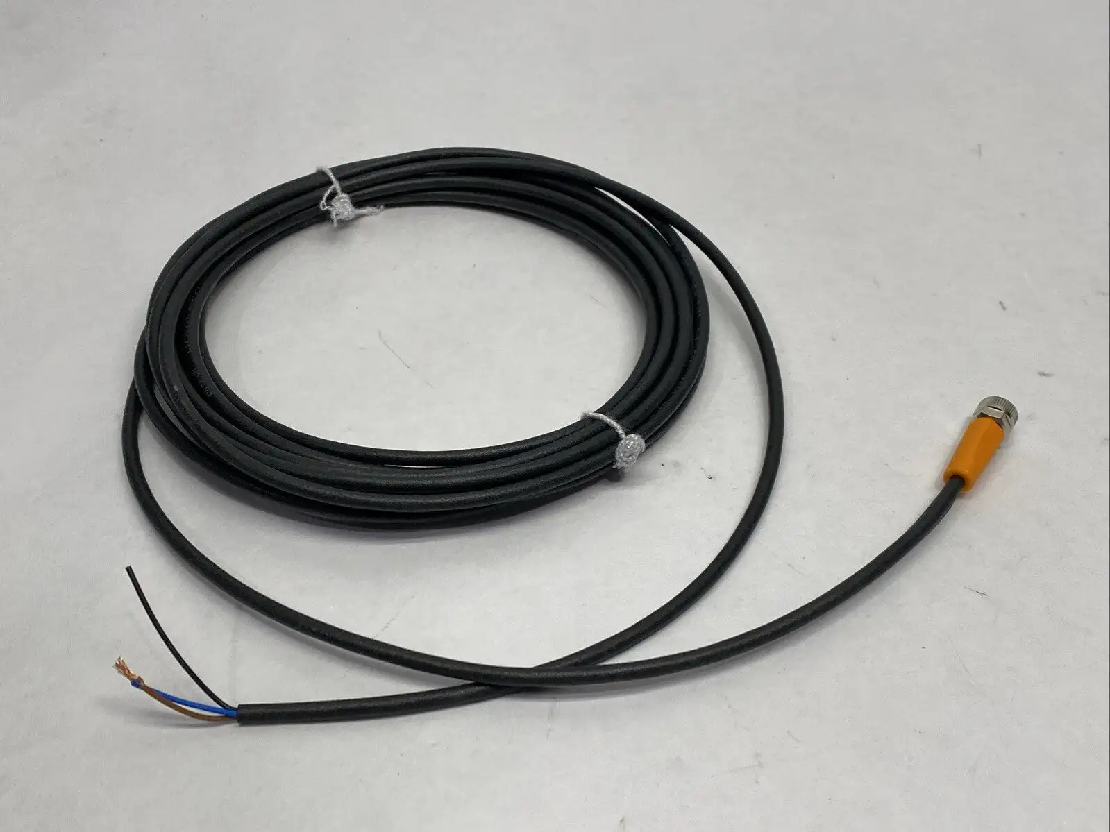 USED IFM SINGLE ENDED FEMALE M8 TO PIGTAIL CORDSET