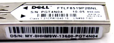 NEW DELL FTLF8519P2BNL TRANSCEIVER MODULE