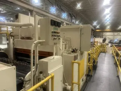 72” x .135” x 75,000 lb Automatic Feed Trapezoidal Cut-To-Length Line