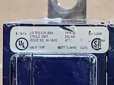 Used CUTLER-HAMMER BAB3100H Switchgears British Columbia CA | Lenmark #1438327