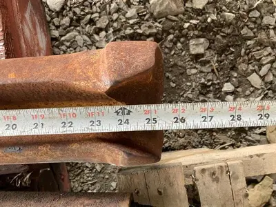 Used AFTERMARKET 5-1/2" X 25" CABLE TOOL CHISEL BIT Drills Pennsylvania US | East West Machinery & Drilling #1417232