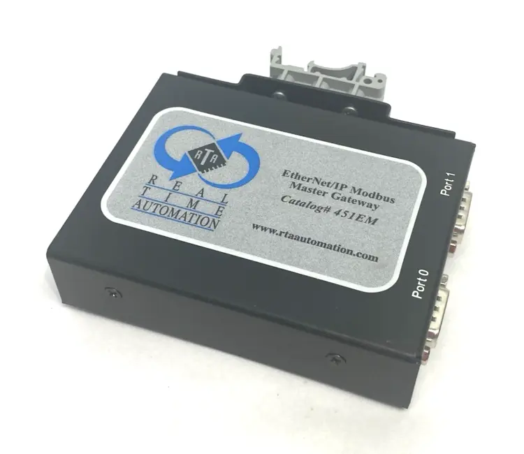 Used Gateway EtherNet/IP Modbus Master Gateway Module PLC Input & Output Michigan US | Maverick Industrial Sales #1392588