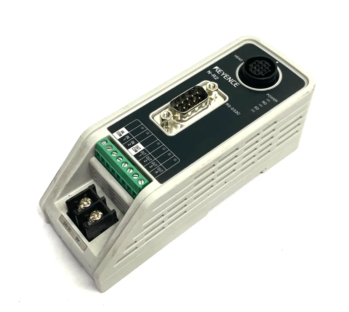 USED KEYENCE DEDICATED COMM. MODULE, 24VDC, RS-232C TYPE