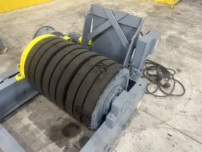 120,000 LB / 60 TON RANSOME PANDJIRIS TANK TURNING ROLLS - POWER & IDLER SET: STOCK 13386