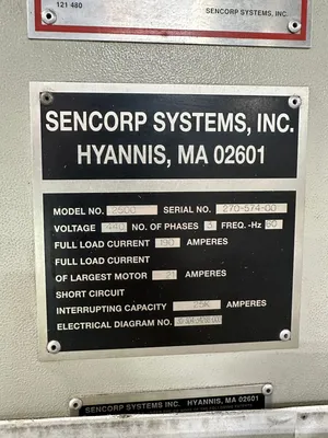2000 SENCORP 2500 VACUUM FORMING MACHINES | Machinery Network (7)