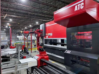 Used 2017 AMADA HG1003ARS ROBOTIC BENDING CELL Press Brakes | Machinery Marketing International #380166