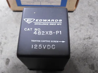 Edwards 482XB-P1 Plug-In Relay Module New NIB