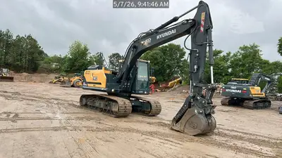 Used 2023 HYUNDAI HX160AL Crawler Excavators South Carolina US | National Equipment Dealers #1422294