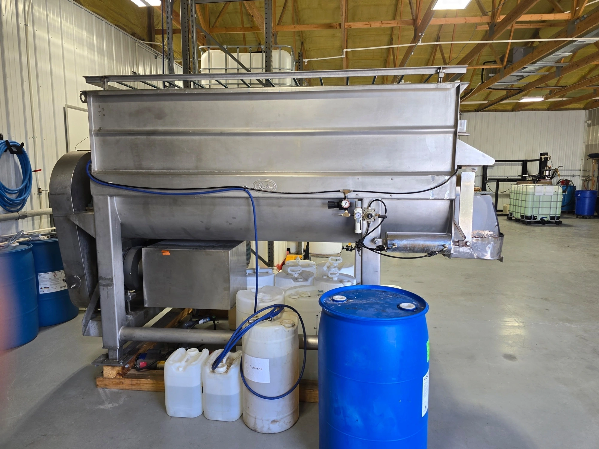 Used 64 cubic Stainless steel Dual Ribbon Blender SS Ribbon Blenders Missouri US | Elite Machine #1285085