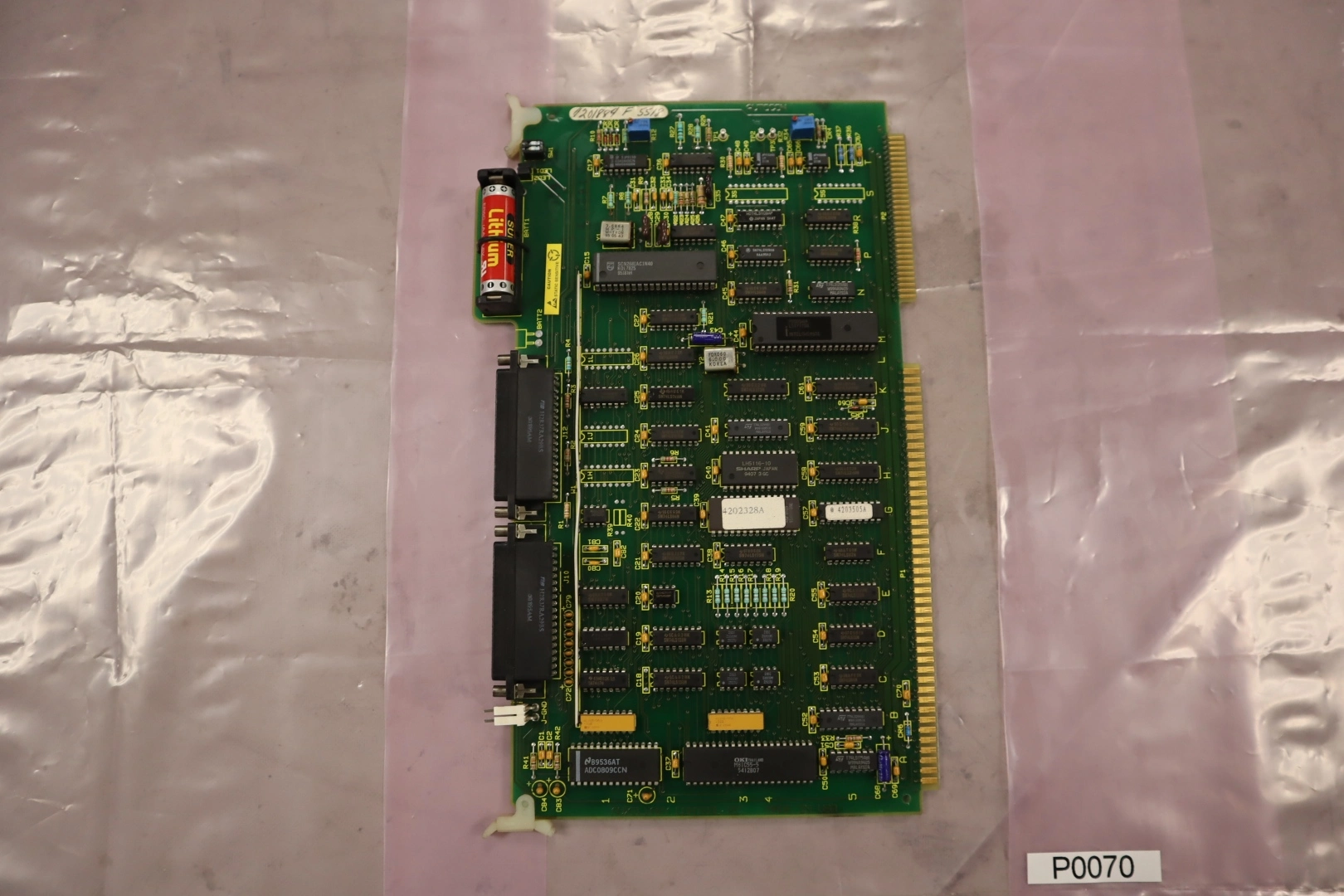 USED USED DELTA ELECTRONICS AUTOCON 4201884F AUXILIARY CONTROL 2C BOARD