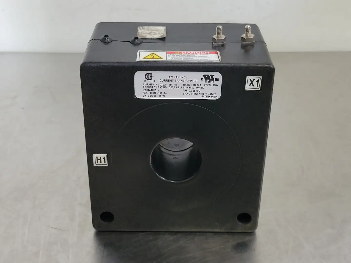 Used AMRAN CT230-151-01 Transformers British Columbia CA | Lenmark #265327