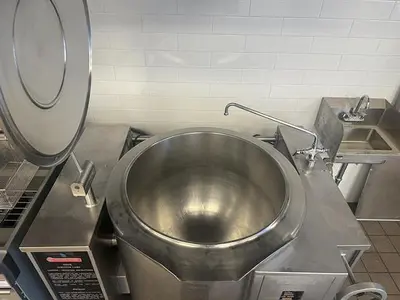 Market Forge FT40GL 40 Gallon Gas Fired SS Cooking Kettle
