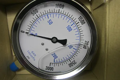NEW ICON 40-20AL-2L-3000 4" GAUGE 4020AL2L3000