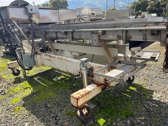 Screen, Vibratory, 17" x 98", S/st, 1 HP, Ball Cleaning #S744031