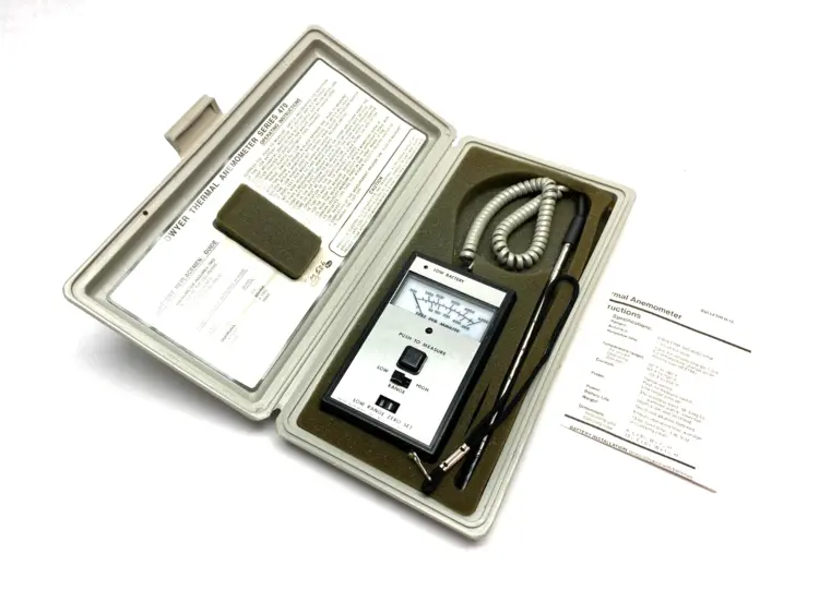 New | in-Stock Dwyer Series 470 Thermal Anemomenter Kit w/ Probe Air Velocity and Flow Michigan US | Maverick Industrial Sales #1489372