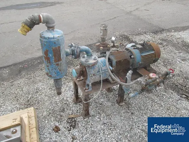 Used Graham Graham Liquid Ring Vacuum Pump, Model 3PV32080/12/43/M, C/S, 120 CFM Vacuum Pumps Ohio US | Federal Equipment Company #128323