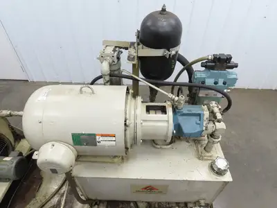 Dynex PV2024-3085 Hydraulic Power Unit 17 GPM 3000PSI 15Hp 230/460V 3Ph 50 Gal