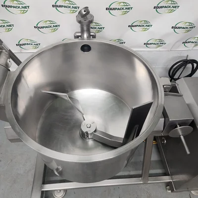 Stephan mobile tiltable vacuum mixer, type: VM 200, 200 lite, 2 speeds, on wheels # 704960