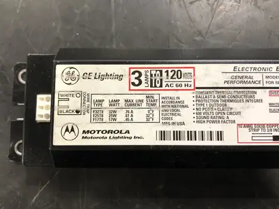 NEW GENERAL ELECTRIC G3-IN-T8-GP-A-120