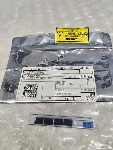 Used TEXAS INSTRUMENTS LM6181IN-NOPB Semiconductor Parts California US | Advanced Capital Equipment Sales #432666