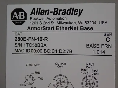 USED ALLEN BRADLEY 280EFN10R