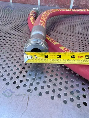 USED BIOFLEX RC 98" AFLEX HOSE W/ 1" SANITARY FITTING TO NPT