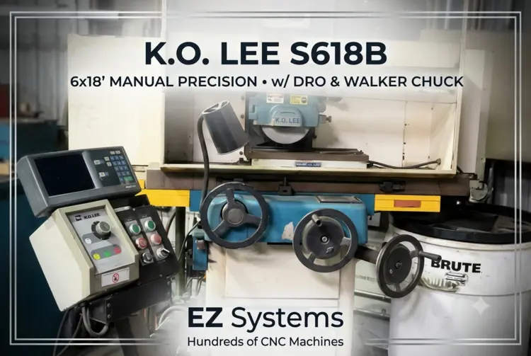 Used K.O. LEE S618B Reciprocating Surface Grinders California US | [EZ] EZ Systems #1228100