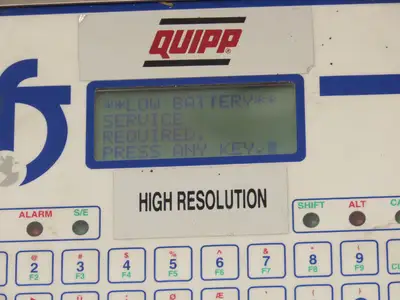 FoxJet Quipp X21123 Operator Interface Panel Display Keypad Keyboard