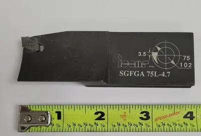 Used ISCAR SELF-GRIP SGFGA 75 L-4.7 Misc Industrial Equipment Kentucky US | Aucto #688168