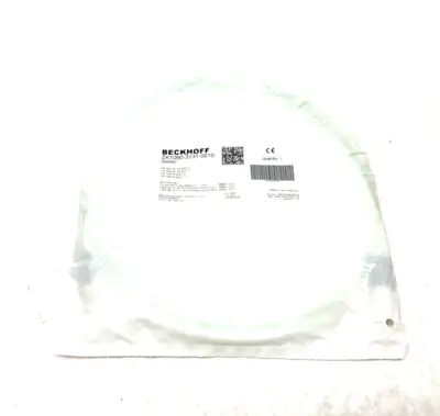 NEW BECKHOFF ETHERCAT EXTENSION CABLE M8 4-PIN 1M MALE TO MALE