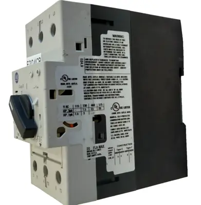 ALLEN BRADLEY 140M-F8E-C20 CIRCUIT BREAKER SER.C 140MF8EC20 NEW, SURPLUS