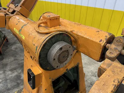 2500 LBS X 12" COOPER WEYMOUTH DOUBLE END PULL-OFF COIL REEL UNCOILER: STOCK #22617