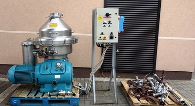 Alfa-Laval BRPX 214 HGV-34-22 clarifier centrifuge, 316SS.