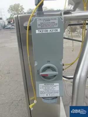 USED DCI 100 Liter DCI Jacketed Receiver, 316 S/S, 50/170#