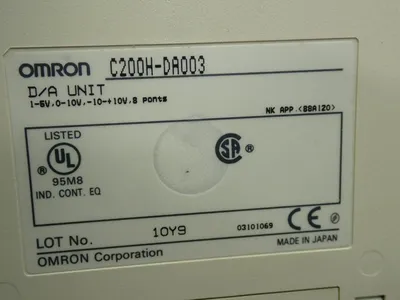 USED OMRON C200HDA003