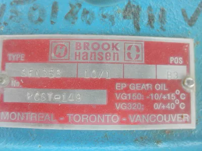 USED HANSEN SFN35B