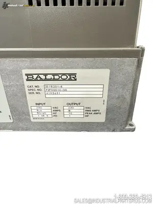 Used BALDOR ID15201-E Variable Speed Drives Kentucky US | Industrial Parts R Us Inc. #1516844