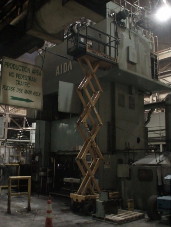 Used 1990 AIDA FMX-L2-3000 Straight Side Presses Ohio US | G-2000, Inc. 7 #178335
