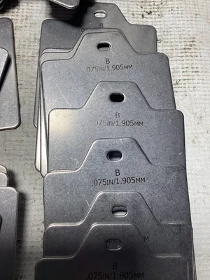 Accushim Size B Replacement Kit .075in/1.905mm-NIB of 30