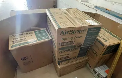 AirStone Spring Creek Wall Stone Panels - 8 Sq Ft/Box - 5 Boxes