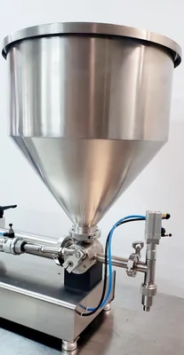 Air controlled Single Head Piston Filler 500 ml for Ointment # 77032