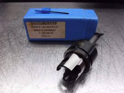 Valenite KM40 Integral Indexable Carbide Boring Bar VM40-E12G-SDUPL07 (LOC1067B)