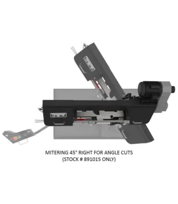 New | in-Stock JET EHB-8VSM Horizontal Band Saws Illinois US | Olympus Machinery Group #1349073