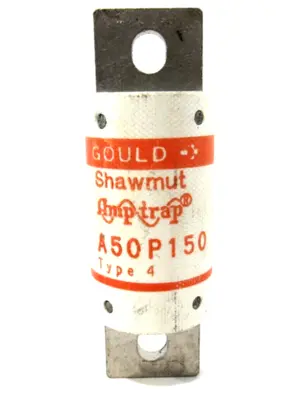 LOT OF 4 NEW GOULD SHAWMUT A50P150 FUSES