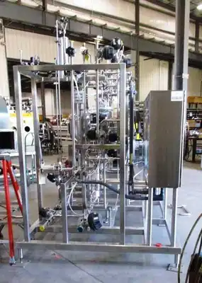 Westfalia CSC 20-06-476 hydro-hermetic clarifier skid.