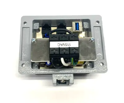 New | in-Stock Mencom Panel Interface Duplex Outlet Connector Electrical Fittings Michigan US | Maverick Industrial Sales #1467957