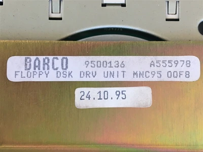 USED BARCO A555978 (2)-BARCO FLOPPY DSK DRV UNIT MNC95