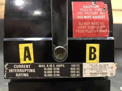 USED SQUARE D FA26090AB